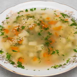 Рецепт Ухи классической с пшеном