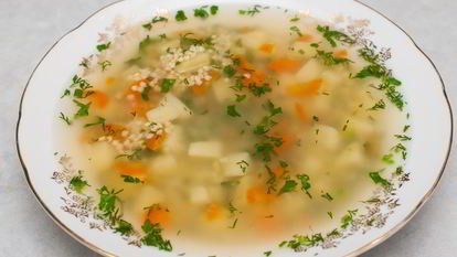 Рецепт Ухи классической с пшеном