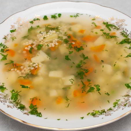 Рецепт Ухи классической с пшеном