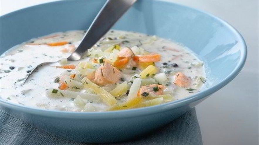 Рецепт ухи по-фински сливочное озеро