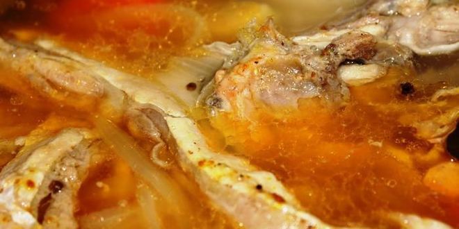 Рецепт ухи с припеком