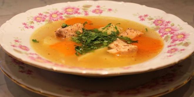 Рецепт ухи с припеком