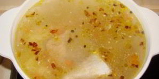 Рецепт ухи со сливками