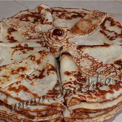 Рецепт Бархатных блинчиков