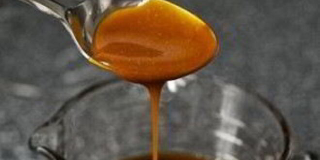 Рецепт блина с карамельным сиропом