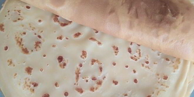 Рецепт блинчиков любимых с ягодным курдом