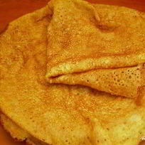 Блинчики на молоке ажурные