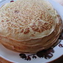 Блинчики на молоке