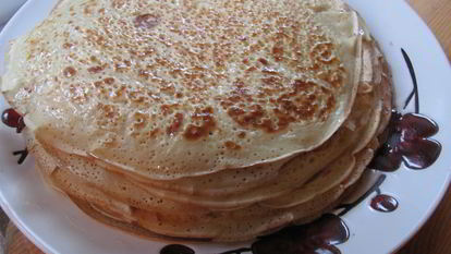 Рецепт Блинчиков на молоке