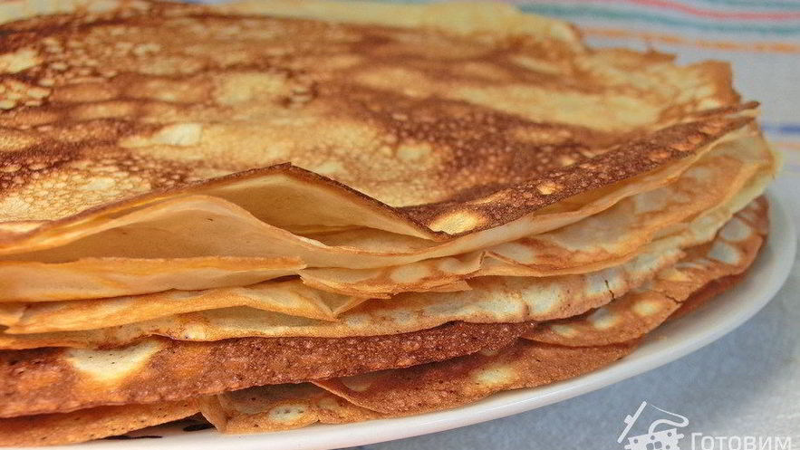 Рецепт блинчиков нина