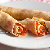 Блинчики с икрой