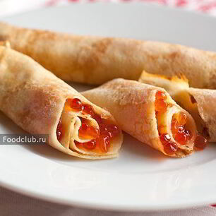 Рецепт Блинчиков с икрой