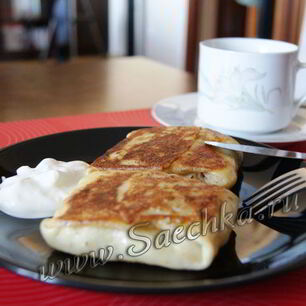 Рецепт Блинчиков с капустой