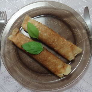 Рецепт Блинчиков с куриной грудкой