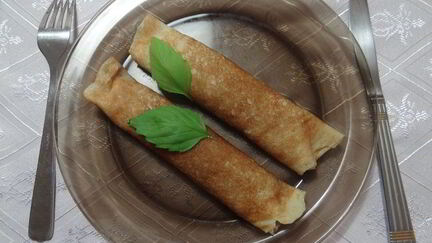 Рецепт Блинчиков с куриной грудкой