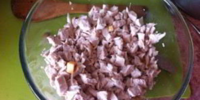 Рецепт блинчиков с куриной грудкой