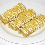 Рецепт Блинчиков с курицей и сыром