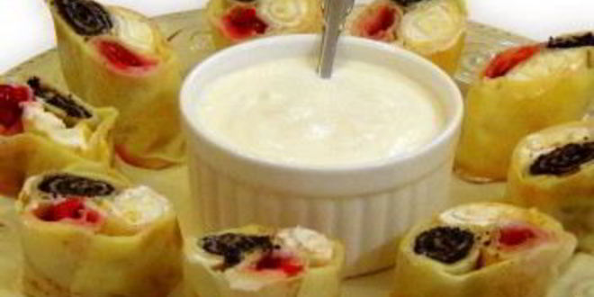 Рецепт блинчиков с начинкой трио