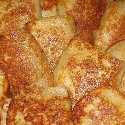 Рецепт Блинчиков с тремя начинками