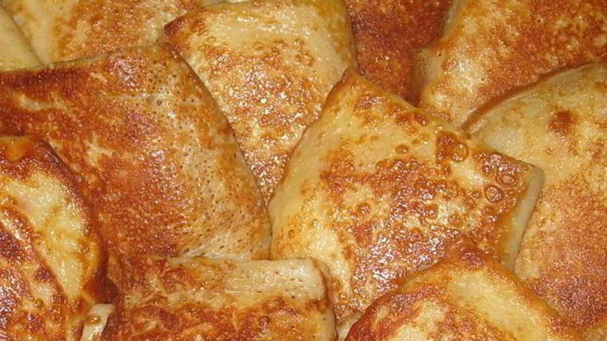 Рецепт блинчиков с тремя начинками