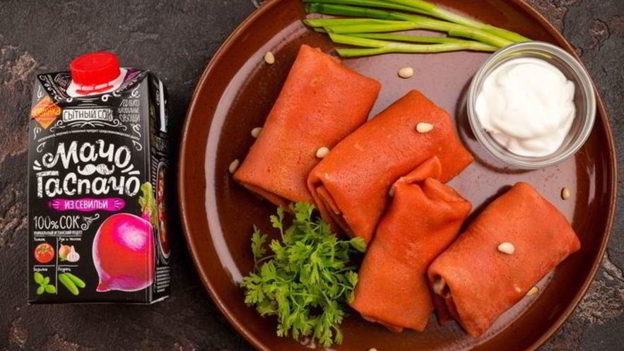 Рецепт блинчиков со свекольным соком