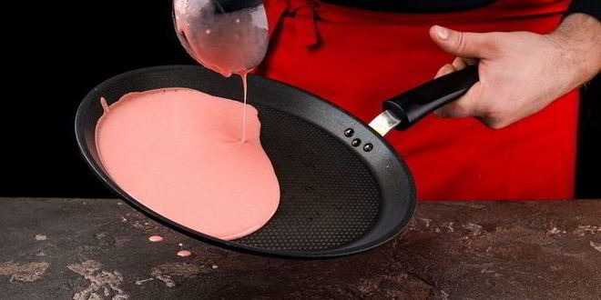 Рецепт блинчиков со свекольным соком