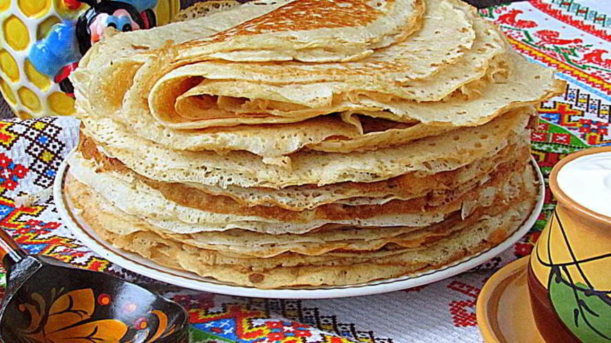 Рецепт блинов айн момент