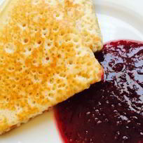 Блины дрожжевые на молоке