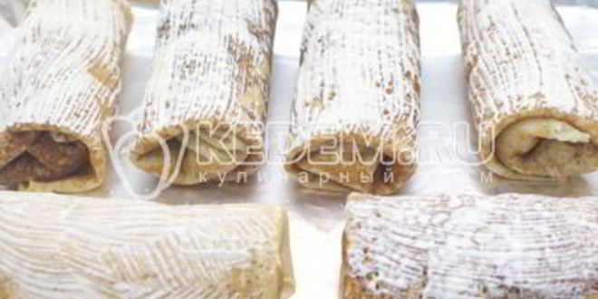 Рецепт блинов фаршированных мясом и овощами