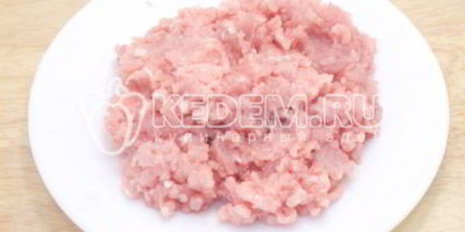 Рецепт блинов фаршированных мясом и овощами