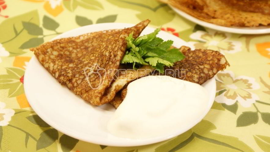 Рецепт блинов кислых