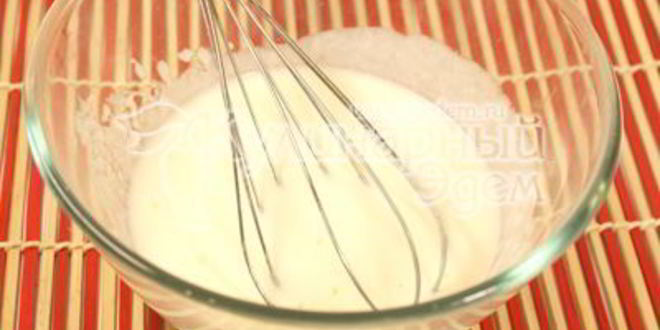 Рецепт блинов кислых