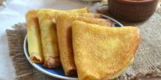 Рецепт блинов на дрожжах тонкие