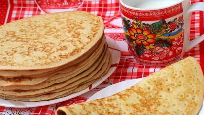 Рецепт Блинов на кефире дрожжевые