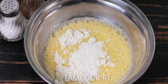 Рецепт блинов на огуречном рассоле