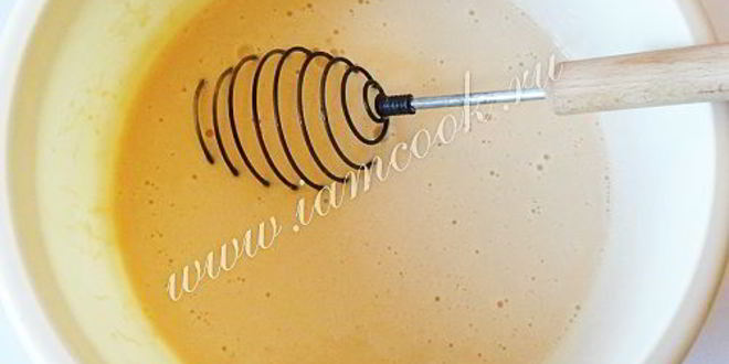 Рецепт блинов на сливках