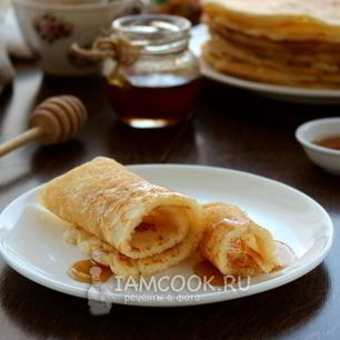 Рецепт Блинов на сухих дрожжах