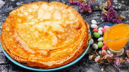 Рецепт Блинов с дырочками с кипятком