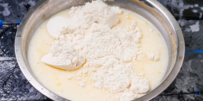 Рецепт блинов с дырочками с кипятком