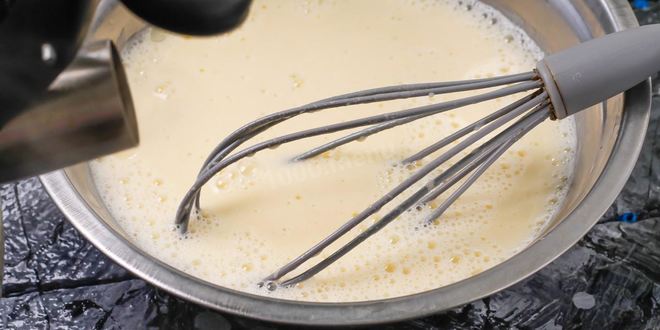 Рецепт блинов с дырочками с кипятком