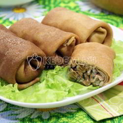 Рецепт Блинов с рыбой