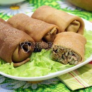 Рецепт Блинов с рыбой