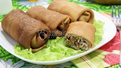 Рецепт Блинов с рыбой