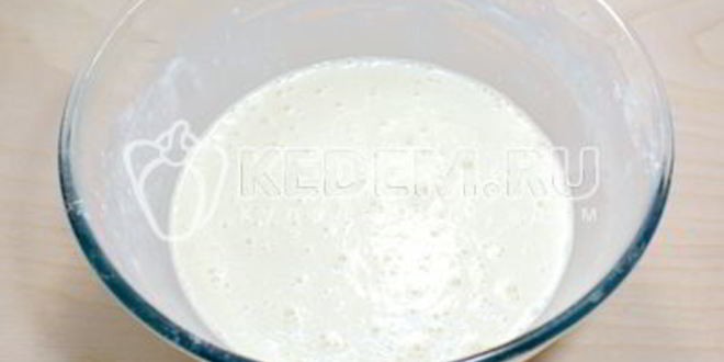 Рецепт блинов с рыбой