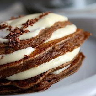 Рецепт Блинов Тирамису с сыром маскарпоне