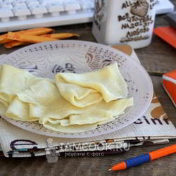 Рецепт Блинов в микроволновке