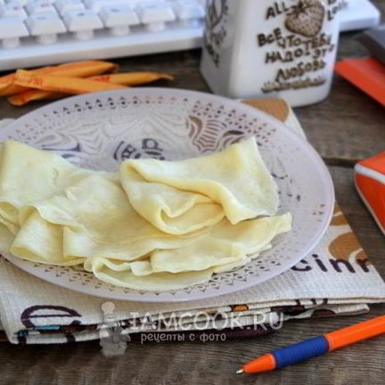 Рецепт Блинов в микроволновке