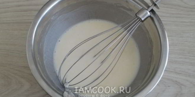 Рецепт блинов в микроволновке