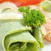 Рецепт Блинов зеленых с петрушкой