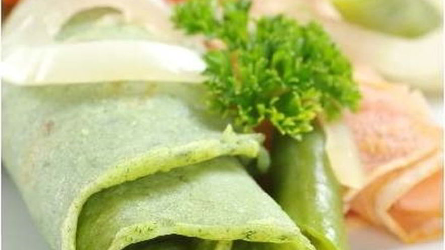 Рецепт блинов зеленых с петрушкой